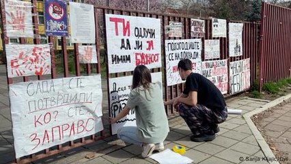 Serbia's protesting students, teachers remain defiant