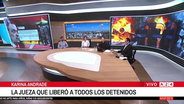 📢 KARINA ANDRADE, LA JUEZA QUE LIBERÓ A LOS 114 DETENIDOS EN LA MARCHA POR LOS JUBILADOS