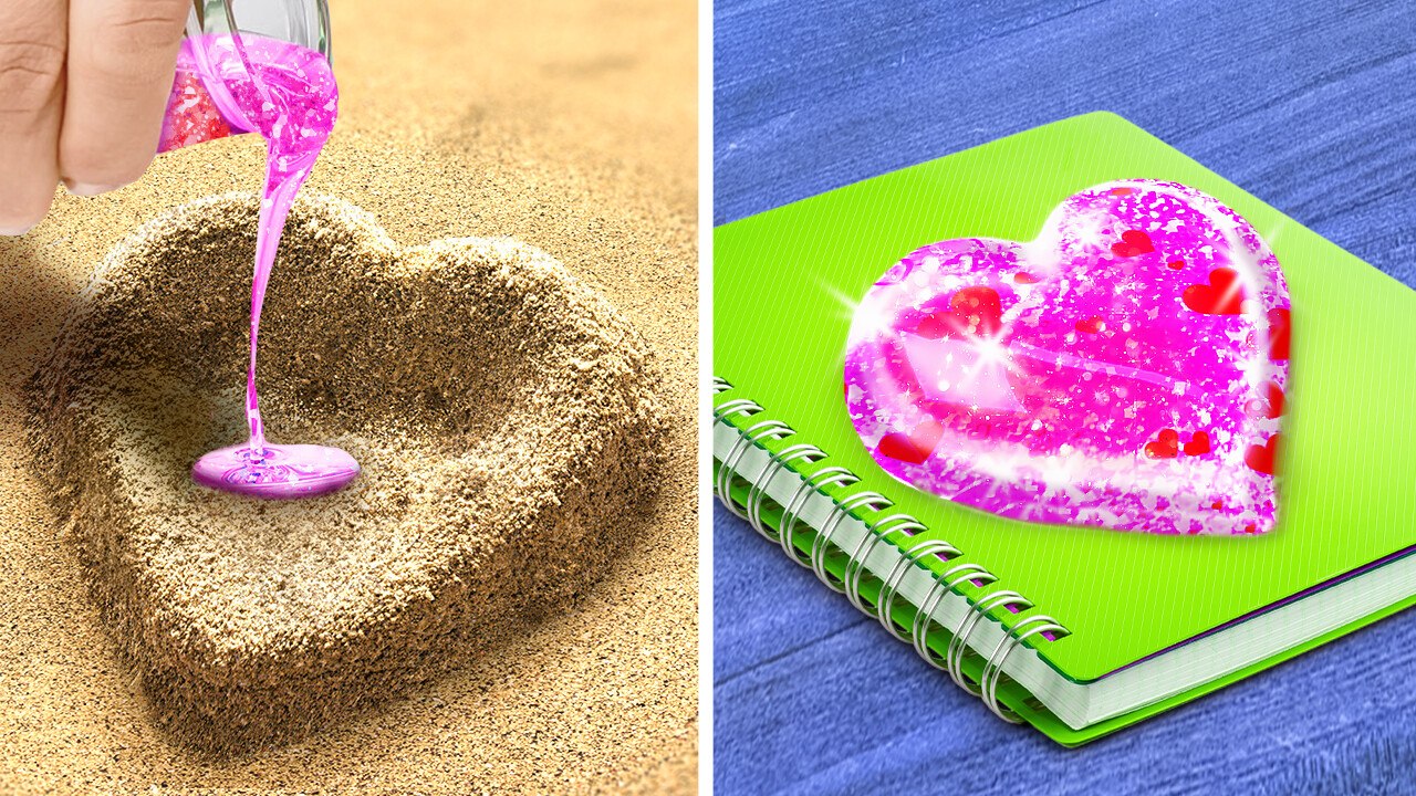 FABULEUX ARTISANAT EN RÉSINE ÉPOXY | Idées de Ciment Adorables et Bricolages Cool par 123 GO! Genius