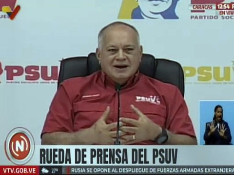 Sec. Gral. del PSUV Cabello destacó que la JPSUV participa activamente en actividades del partido