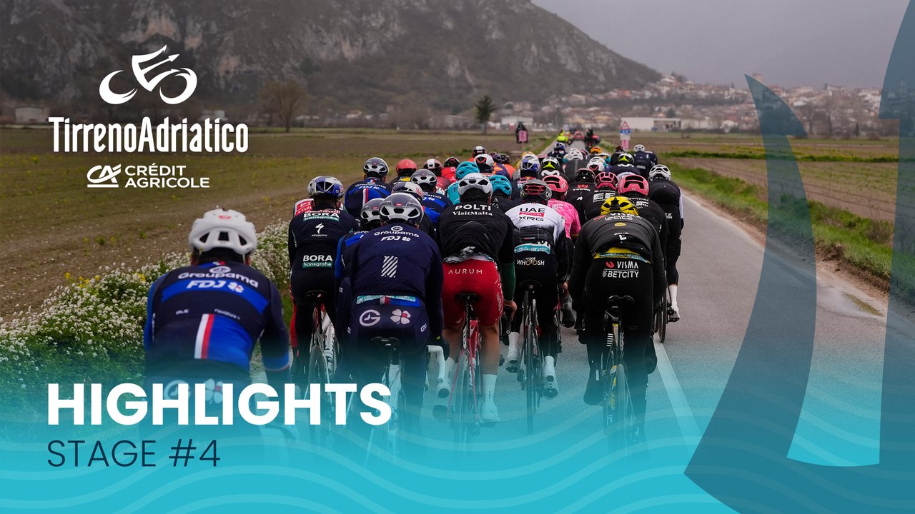 Tirreno Adriatico 2025 | Stage 4: Highlights