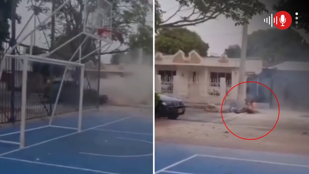 Video del momento exacto del mortal ataque de abejas contra un adulto mayor en Valledupar