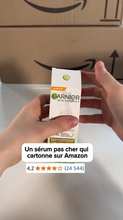 P.UBLlClTE 🛍️ Le LlEN de ce produit (n°542) est dans ma Bl0 (La Bl0-graphie est le texte de présentation sur ma page d’accueil daily, sous ma photo de profil)😀 / Ce sérum pour le visage cartonne sur Amazon ✨