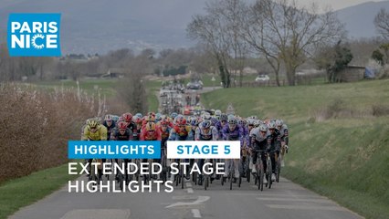 Paris-Nice 2025 - Stage 5 - Extended Highlights