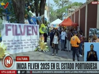 20.ª Filven inaugura su fiesta literaria en el estado Portuguesa