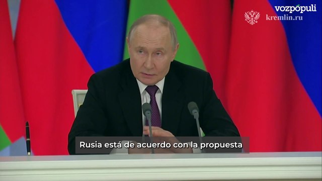 Putin respalda tregua en Ucrania pero con condiciones que dialogará con Trump