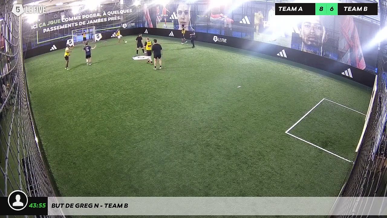 But de Greg N - Team B