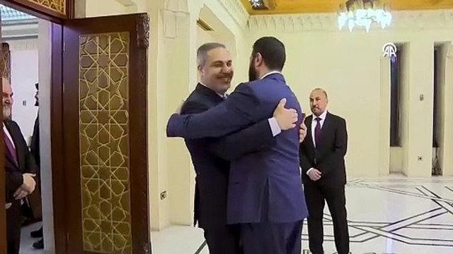 Hakan Fidan, İbrahim Kalın ve Yaşar Güler Şam'da