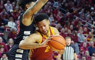 Iowa State basketball's Curtis Jones puts on a first-half show vs BYU in Big 12 Tournament