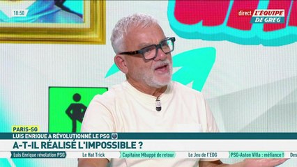 Révolution au PSG : Luis Enrique a-t-il réussi l'impossible ? - L'Équipe de Greg - extrait