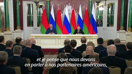 Poutine dit qu'il faut régler des "questions sérieuses" concernant la trêve en Ukraine