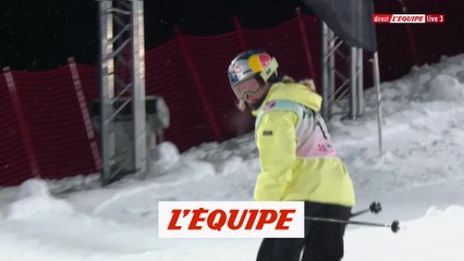 la chute de Tess Ledeux - Ski freestyle - Coupe du monde