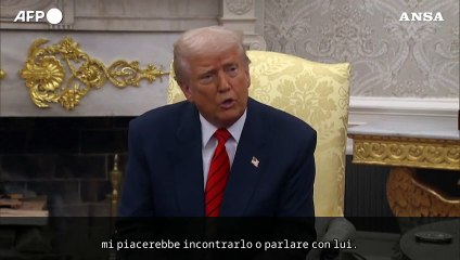 Ucraina, Trump: "Discorso di Putin promettente, ma incompleto"