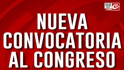 Nueva convocatoria al Congreso ¿Qué puede pasar el miércoles que viene?