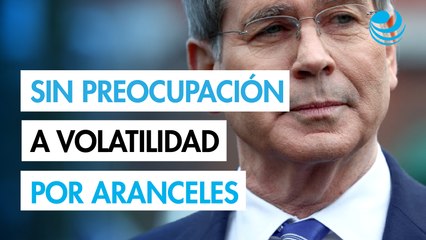 Secretario de Finanzas de EU descarta preocupación por "un poco de volatilidad" ante aranceles