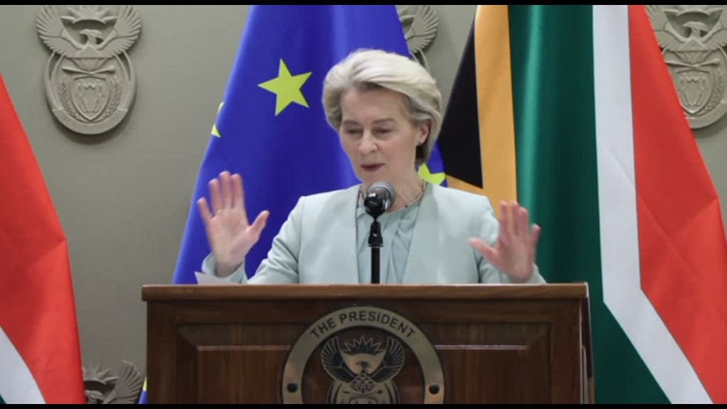 Video Von der Leyen: i dazi sono dannosi, siamo aperti ai negoziati