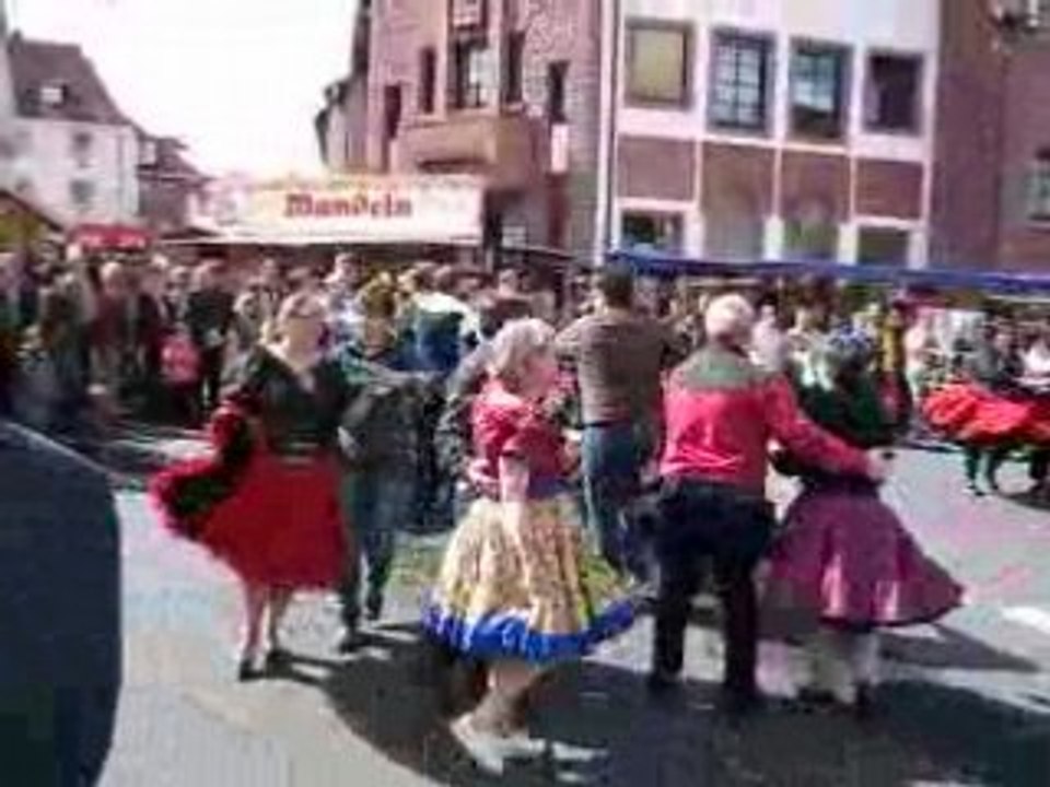 danses country par le club de walldurn