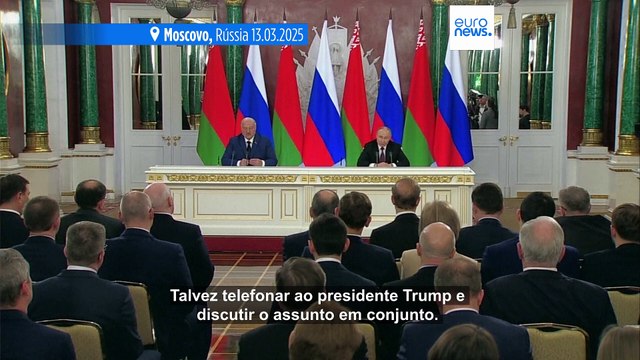 Putin concorda com a proposta de cessar-fogo dos EUA mas coloca condições