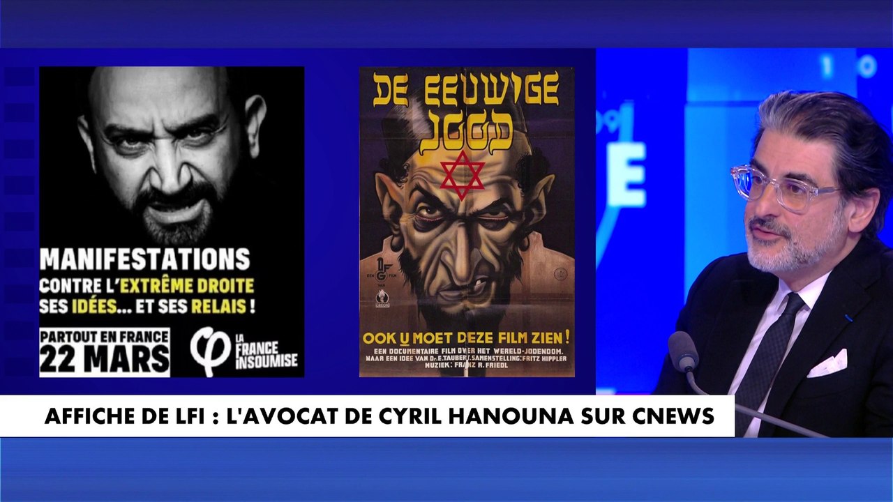 Me Stéphane Hasbanian : «LFI risque 45.000 euros d'amende pour incitation à la haine raciale»
