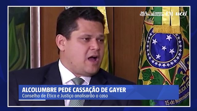Alcolumbre avalia pedir cassação de Gayer por fala sobre trisal com Gleisi