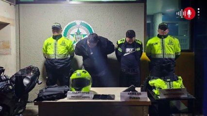 Capturaron a falsos policías que realizaban puestos de control para delinquir en el norte de Bogotá