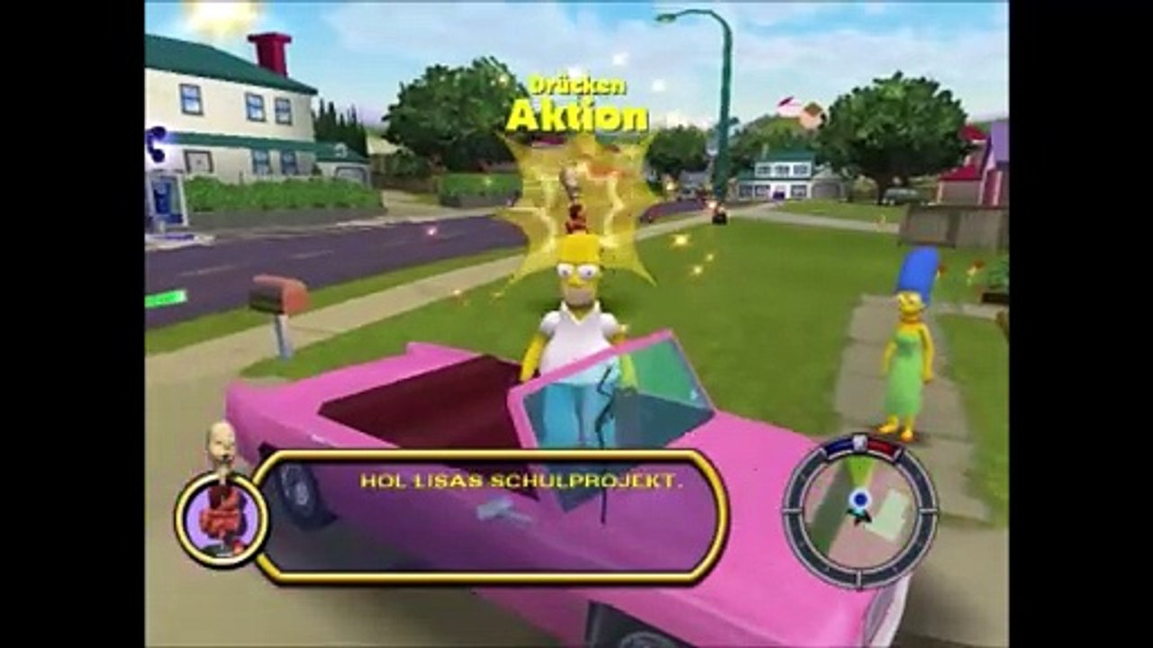 Die Simpsons Hit and Run R-A-F-N-I-R-T