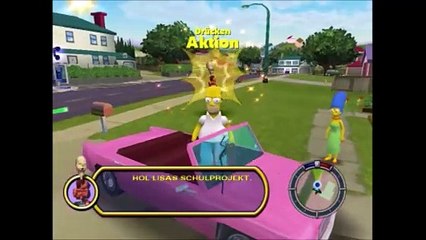 Die Simpsons Hit and Run R-A-F-N-I-R-T