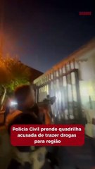 Traficantes são capturados