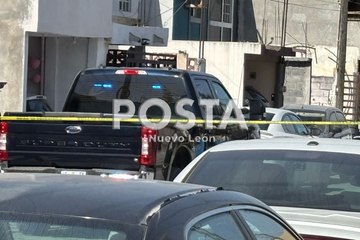 Investigan muerte de una pareja al interior de una casa en Apodaca