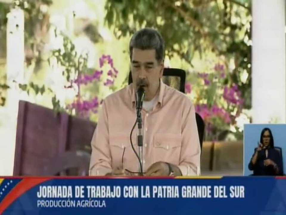 Presidente Nicolás Maduro: Estamos concentrados en la transformación productiva del país