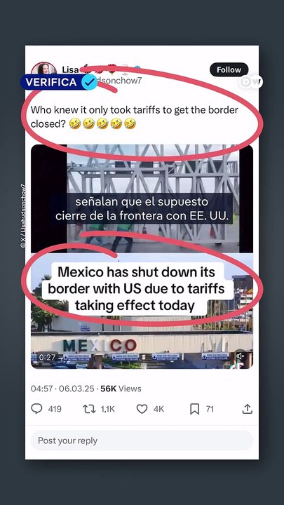 Cerró México su frontera con EE. UU.