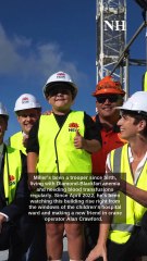 Miller Townsend at the new John Hunter Hospital building