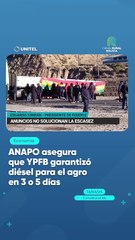 ANAPO asegura que YPFB garantizó diésel para el agro en 3 o 5 días