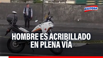 Crimen en la Panamericana Norte: Hombre es acribillado en plena vía cerca al Británico de SMP