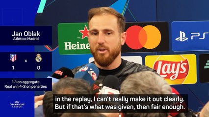 Atletico players try to take shootout defeat to Real with good grace