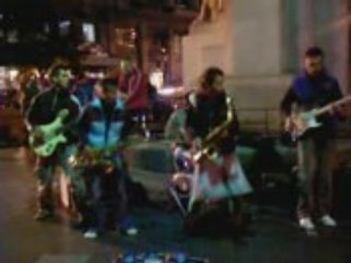 Buenos Aires spectacle in street