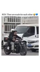 They are made for each other 😎🥸