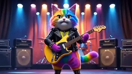 Cat animated vides