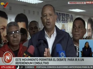 Miranda | Realizan instalación del Movimiento 28 de Julio para debatir reforma constitucional