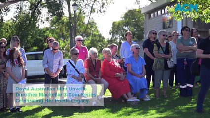 Celebrate Australian Poetry: Dorothea Mackellar Coin Launch 🇦🇺