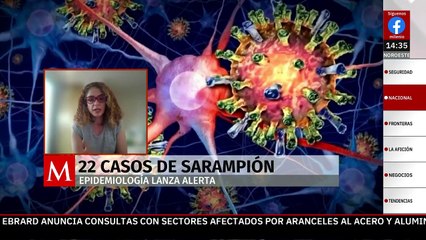 Ante aumento de sarampión en México, "toda la población debe estar vacunada": infectóloga