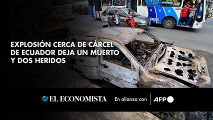 Explosión cerca de cárcel de Ecuador deja un muerto y dos heridos