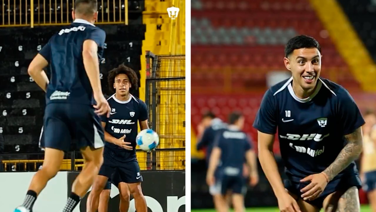 Pumas y su última práctica antes de enfrentar al Alajuelense por la Concacaf Champions Cup
