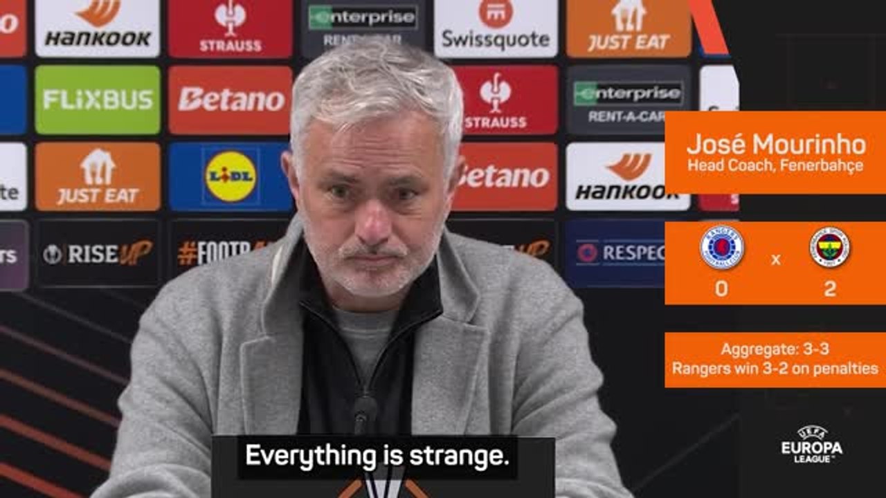 Mourinho hints at UEFA referee conspiracy against himself