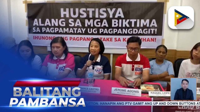 Pag-aresto kay dating Pres. Duterte, malaking hakbang para sa mga kaanak ng mga biktima ng EJK