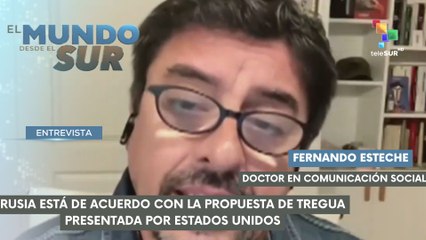 Fernando Esteche. Doctor en Comunicación Social EL MUNDO DESDE EL SUR 13-03-2025