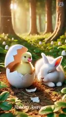 The_rabbit_must_survive_from_the_fierce_crocodile._🐰_#RabbitRescue_#CuteAnimals_#AnimalRescue(360p)