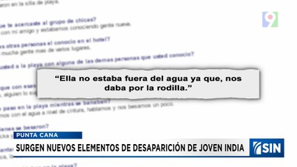 Surgen nuevos detalles en desaparición de joven en Punta Cana | Emisión Estelar SIN con Alicia Ortega