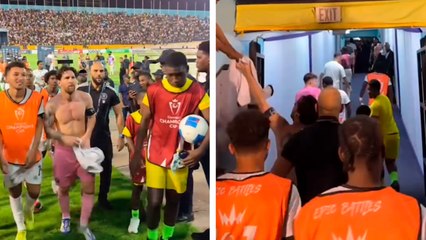 Jamaica: La afición del Cavalier se vuelve 'loca' tras la salida de Messi de campo de juego