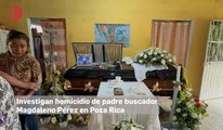 Investigan homicidio de padre buscador Magdaleno Pérez en Poza Rica